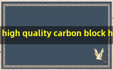 high quality carbon block honeycomb